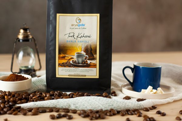 ARY TÜRK KAHVESİ DAMLA SAKIZLI 500 GR