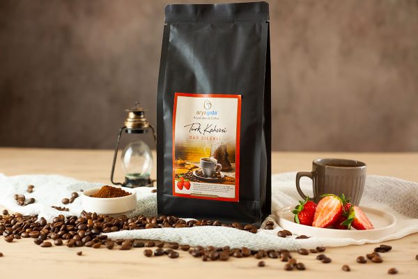 ARY TÜRK KAHVESİ DAĞ ÇİLEKLİ 500 GR