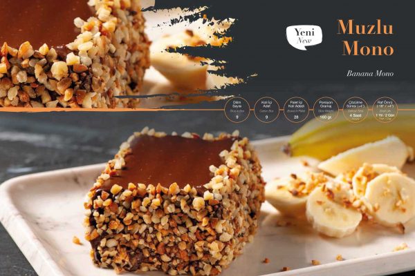 ARYA CAKE MONO SİYAH PROF. PASTA 9 ADET